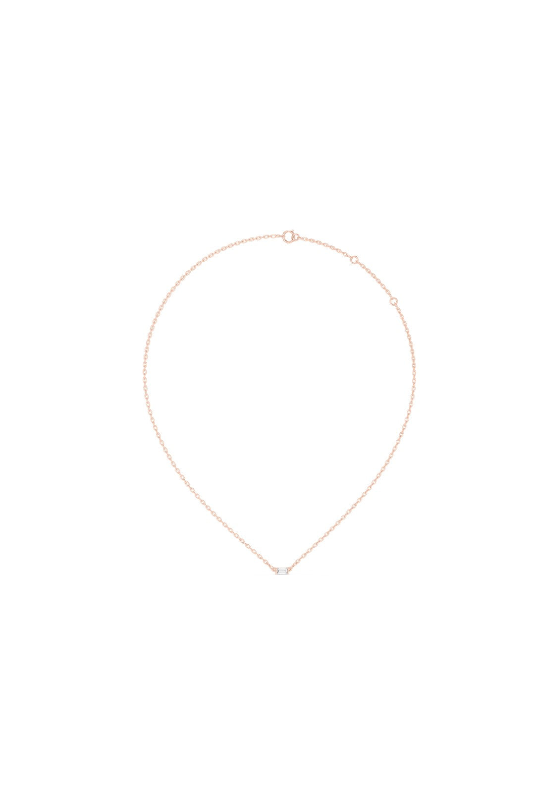 Alora Solitaire Pendant