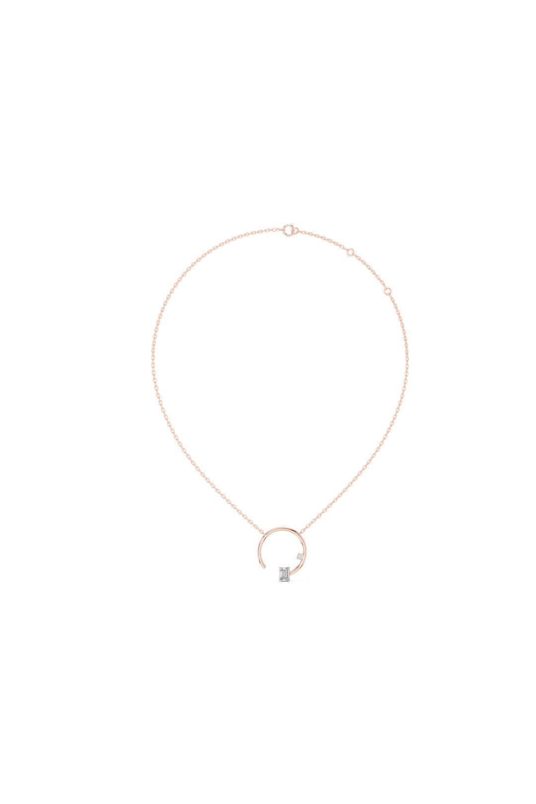 Celina Teardrop Diamond Pendant