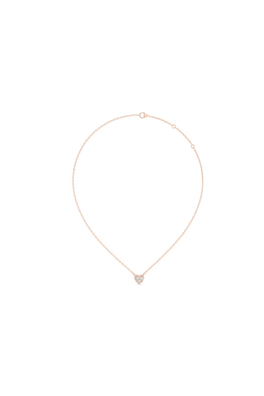 Fleur Heart Pendant