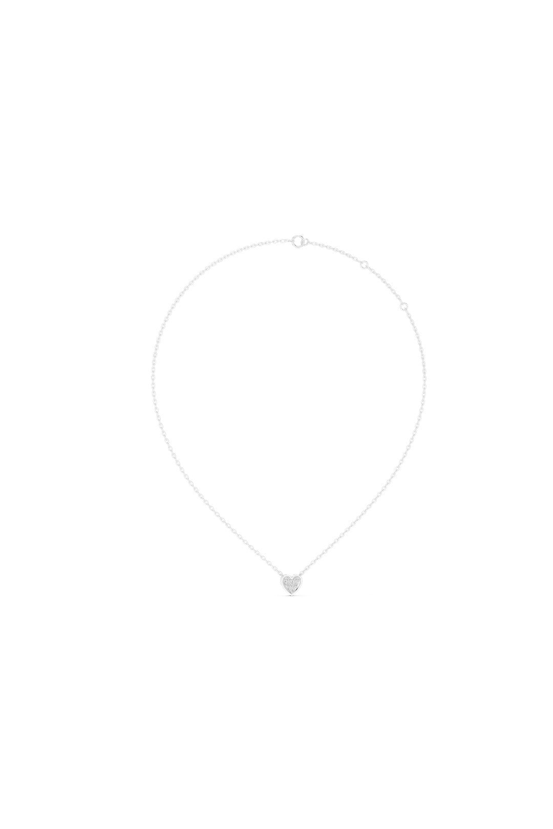 Fleur Heart Pendant