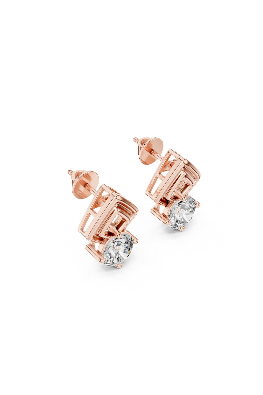 Bellrose Pave Diamond Earrings