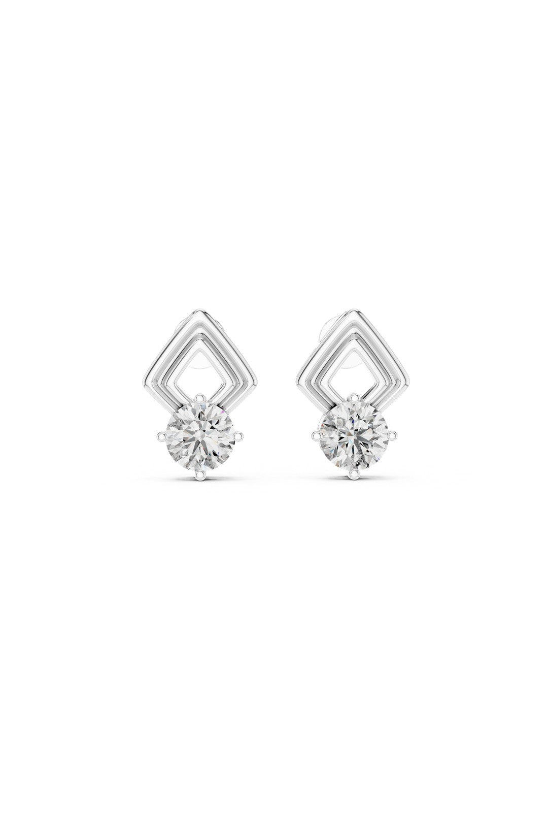 Bellrose Pave Diamond Earrings