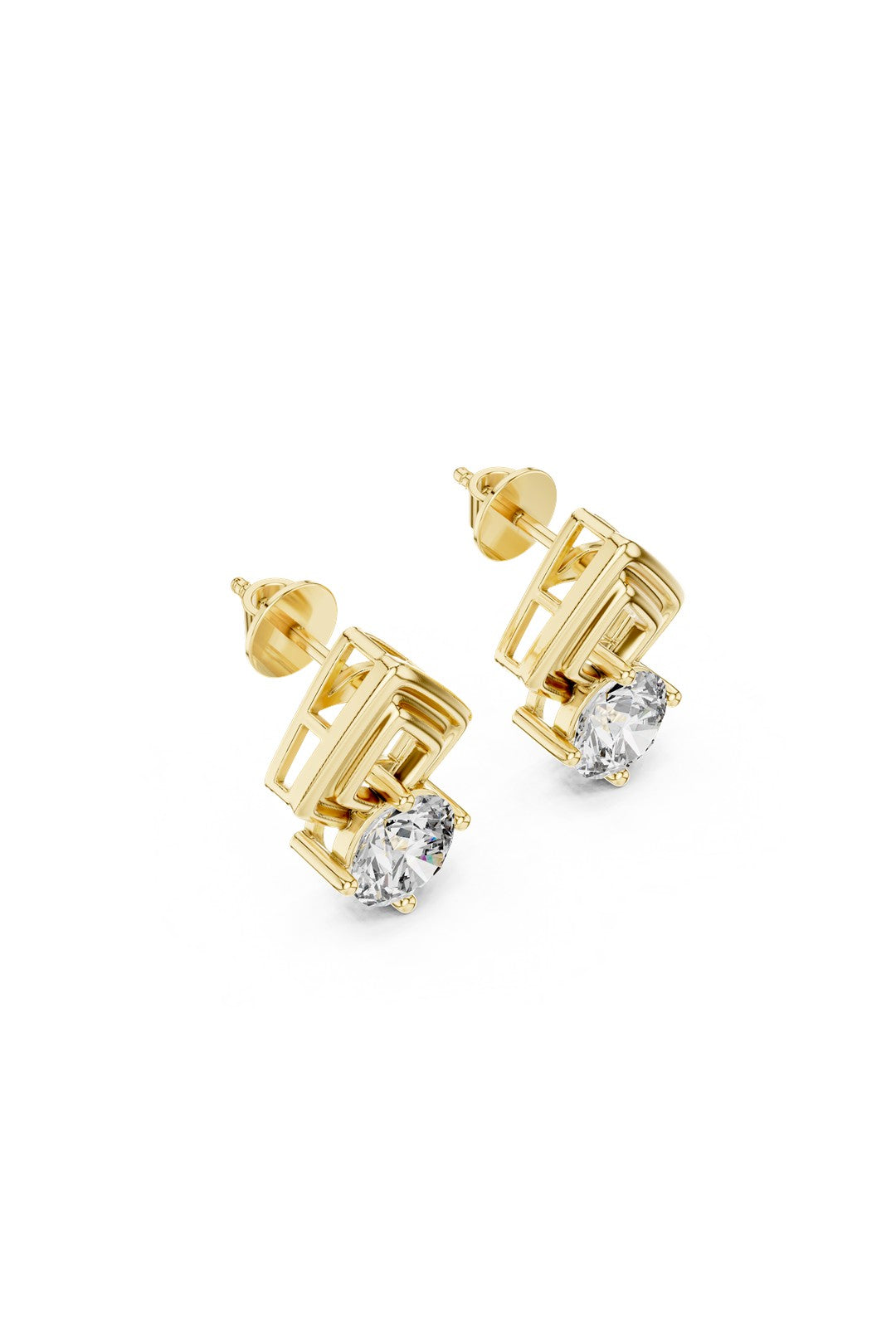 Bellrose Pave Diamond Earrings