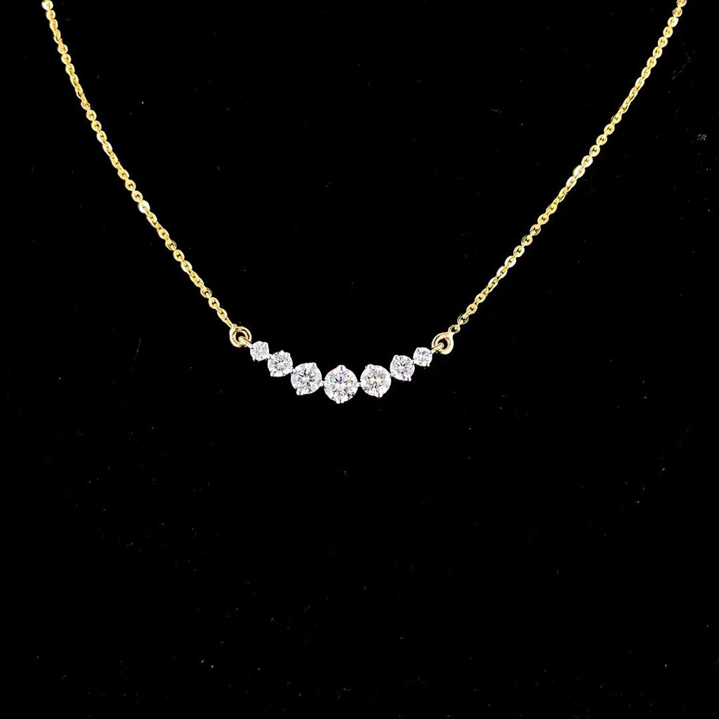 Luminara Seven-Stone Diamond Pendant