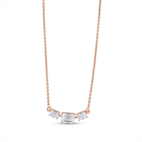 Tressara Three-Stone Pendant