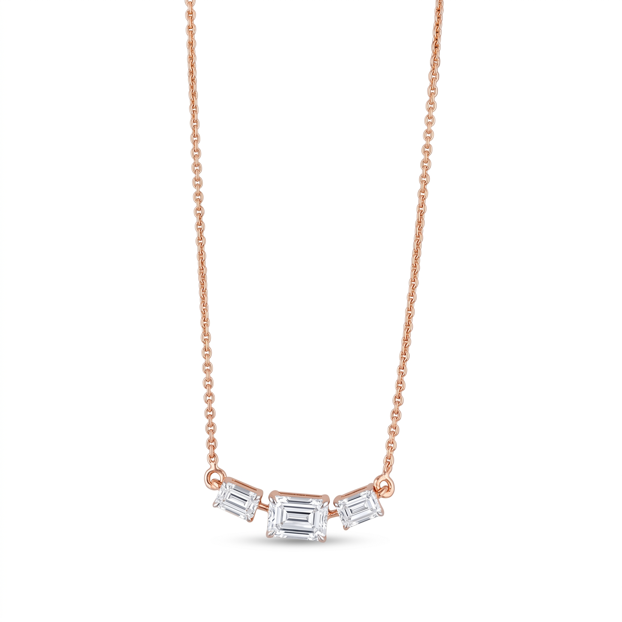 Tressara Three-Stone Pendant