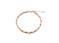 Golden Twist Bracelet in gold vermeil over 925 sterling silver, worn view