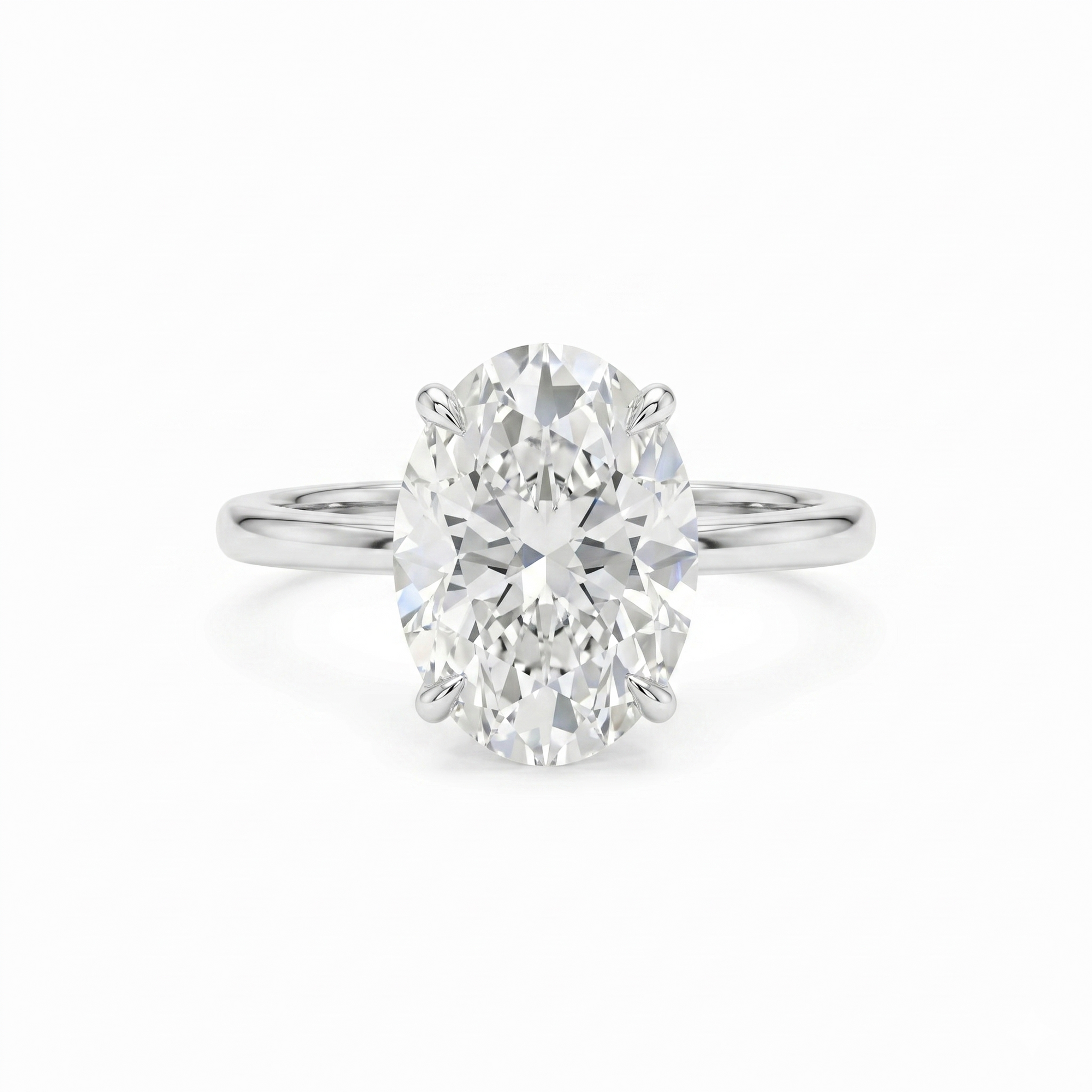 Orelia Oval Solitaire Ring