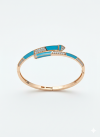 Turquoise Segment Bangle