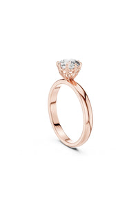 Ophelia Radiant Solitaire Ring