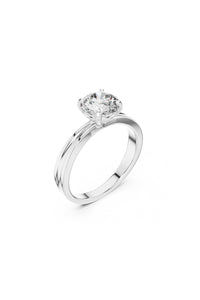 Isadora Petite Solitaire Ring