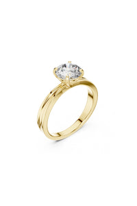 Isadora Petite Solitaire Ring