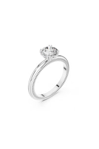 Isolde Trellis Solitaire Ring