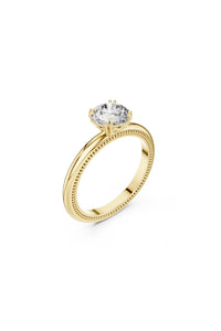 Isolde Trellis Solitaire Ring