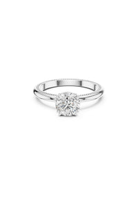 Isolde Trellis Solitaire Ring