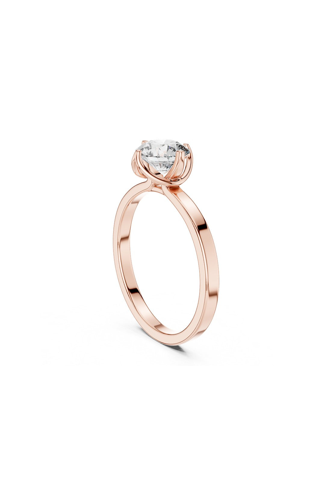 Juliette Tapered Solitaire Ring