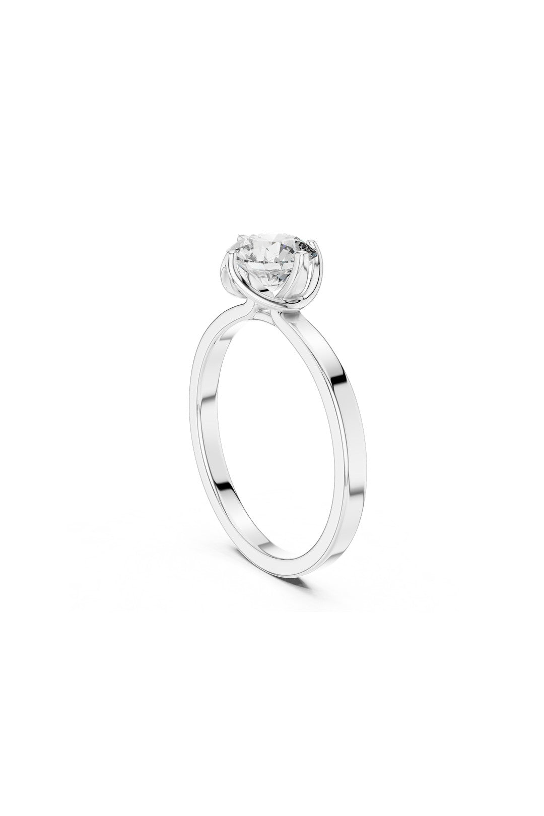 Juliette Tapered Solitaire Ring