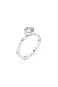 Juliette Tapered Solitaire Ring