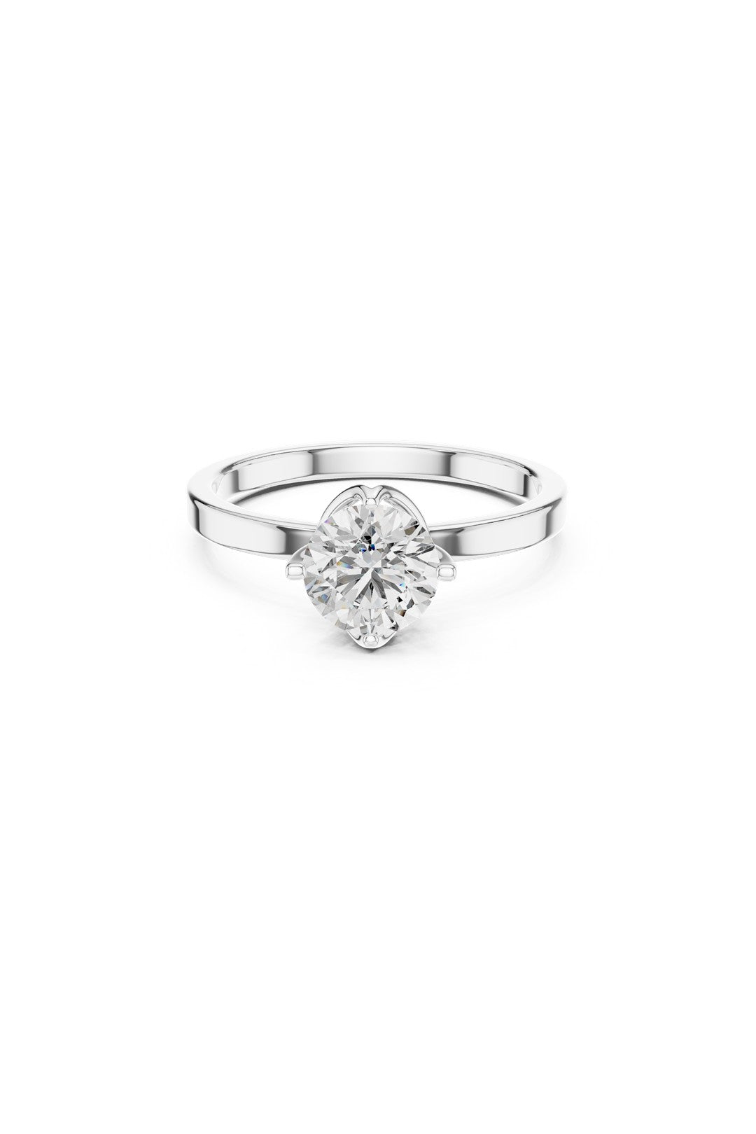 Juliette Tapered Solitaire Ring