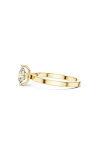 Juliette Tapered Solitaire Ring