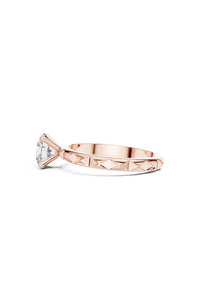 Lysandra Crown Solitaire Ring