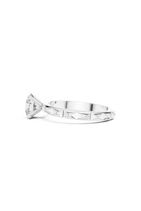 Lysandra Crown Solitaire Ring