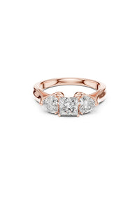 Dahlia Brilliant Ring