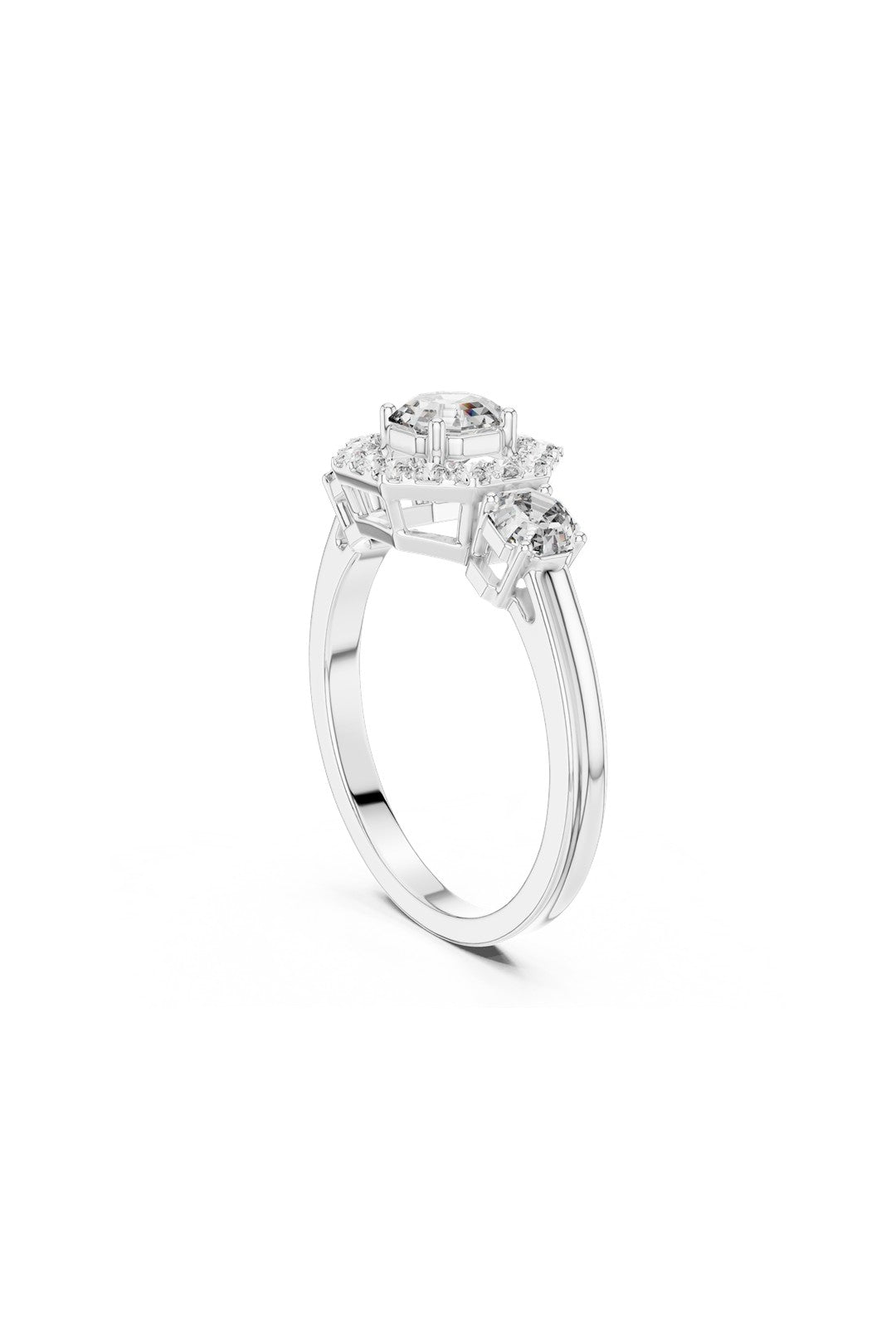 Fiorella Diamond Solitaire Ring