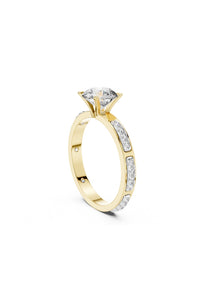 Minerva Petite Halo Ring