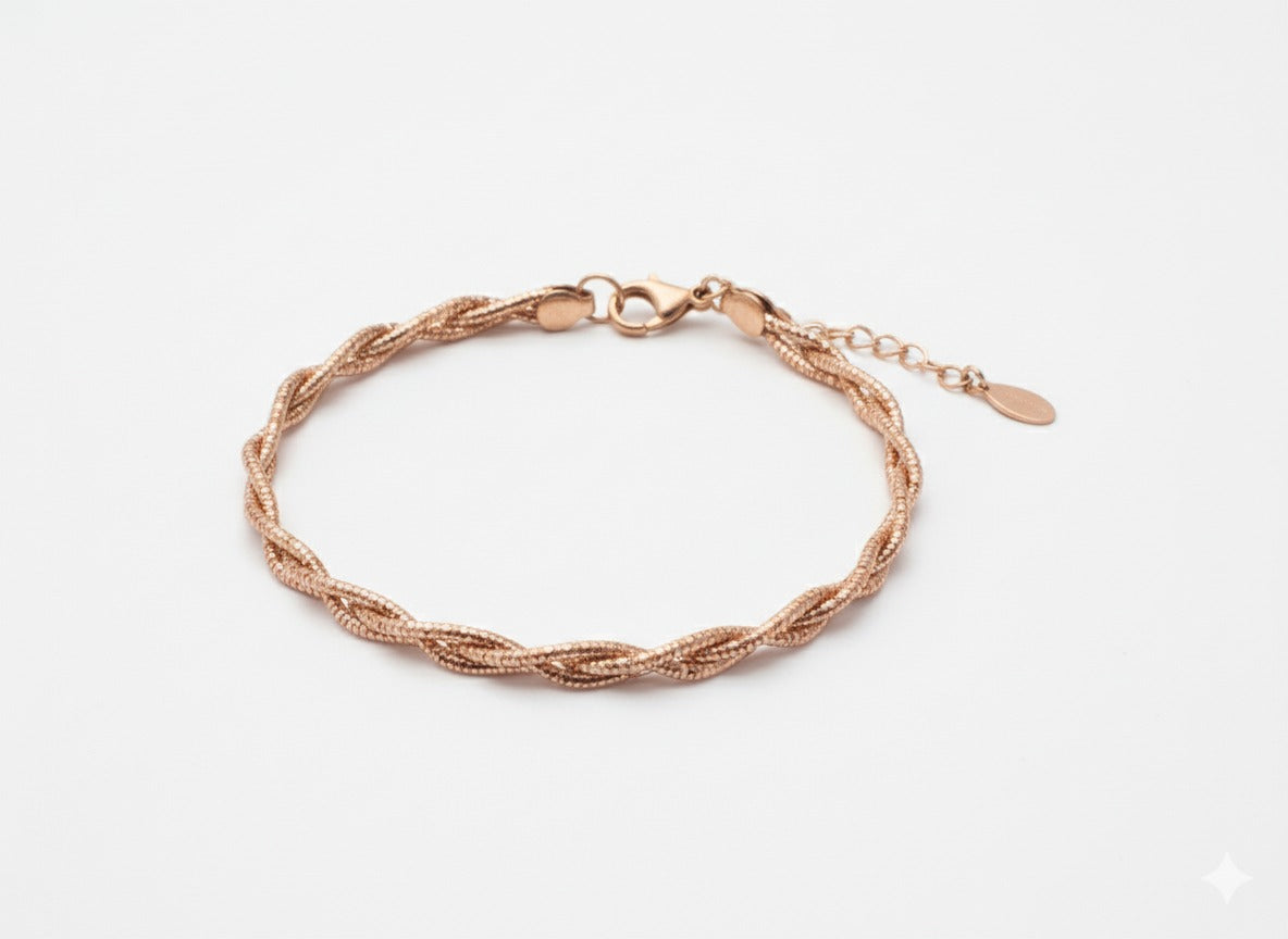 Golden Twist Bracelet