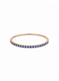Sapphire Line Bangle worn view | Ethical Lab-Grown Diamonds Delhi