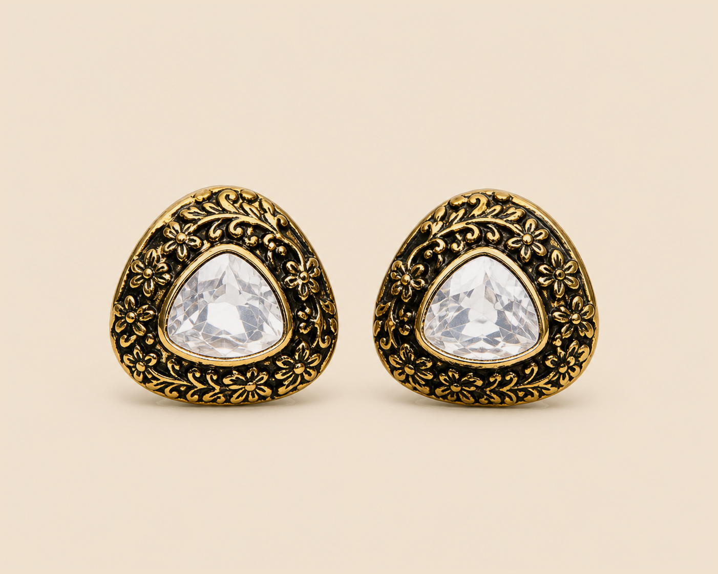 Ziya Trillion Filigree Studs