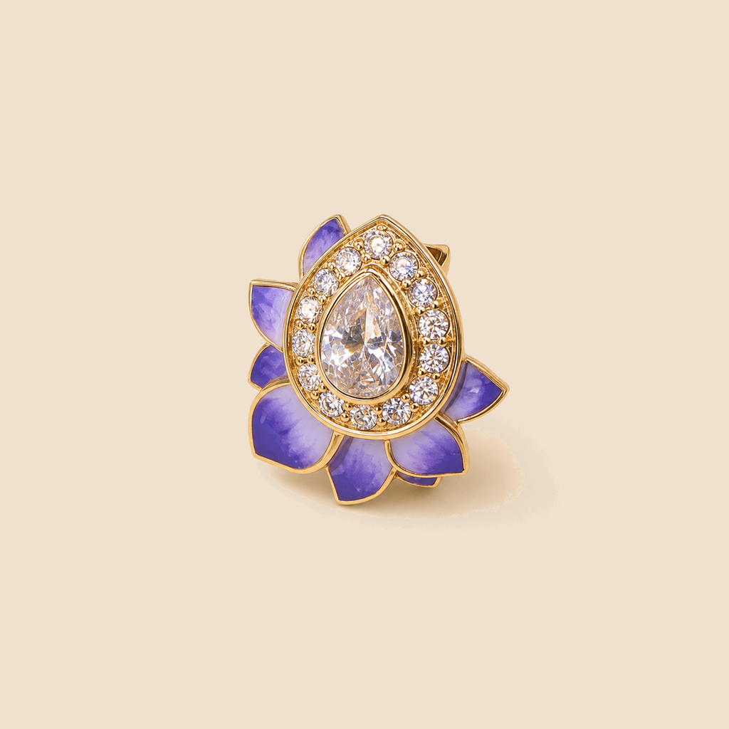 Amara Lotus Studs